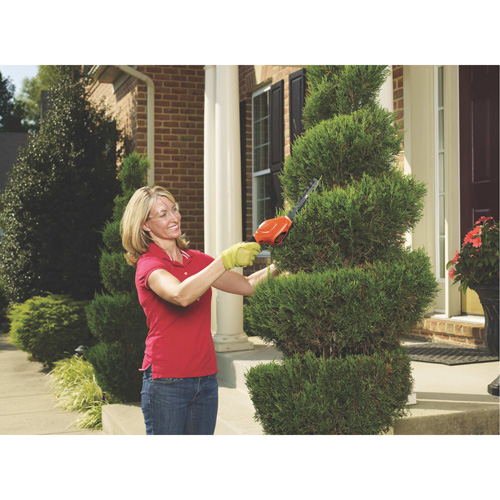 2-in-1 Garden Shear/Shrubber, Battery Powered, 3.6 V, 4"/6" Cutting Width Action Paper