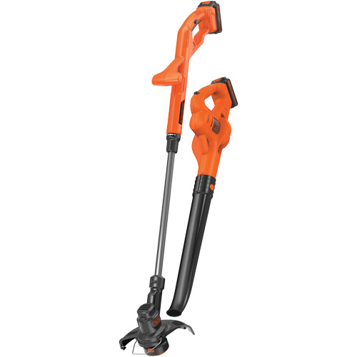 Ensemble combin&eacute; coupe-bordure/taille-bordure et balayeuse pour surfaces rigides Max*, 10", &agrave; pile, 20 V Action Paper
