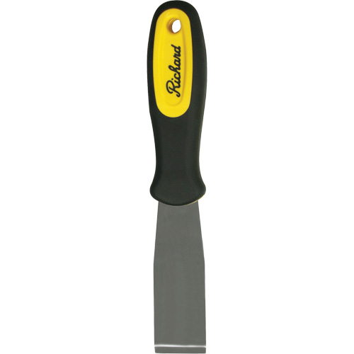 COUTEAU RIGIDE,MASTIC,ACIER CARB/ERGO-GRIP,1 1/4, 1-1/4", Lame en Acier au carbone Action Paper