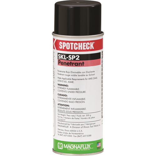 Spotcheck&reg; Penetrants - SKL-SP2, Aerosol Can Action Paper