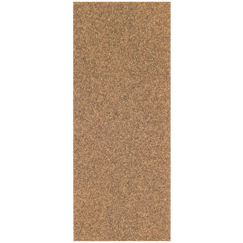 Feuilles de papier abrasif, 3-2/3" x 9", Grain 100, Oxyde d'aluminium Action Paper