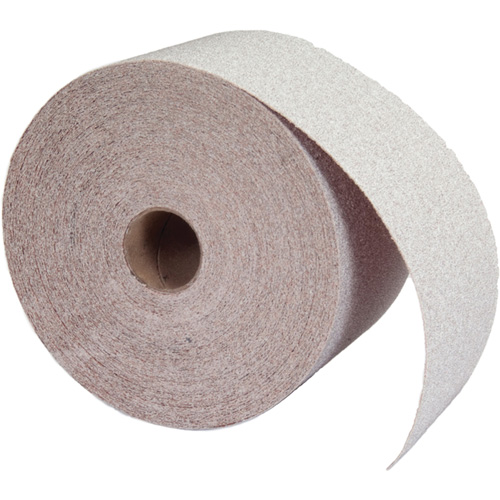 Rouleau en papier PSA, Oxyde d'aluminium, 2-3/4" la x 135' lo, Grain 180 Action Paper