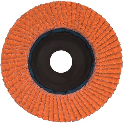 Flap Discs - Quick Trim SG Blaze R980P, 7" x 7/8", Type 27, 40 Grit, Ceramic Action Paper