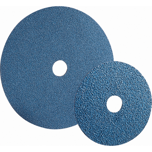 BlueFire&reg; F826P Fibre Discs, Zirconia Alumina, 24, 7" Dia x 7/8" Arbor Action Paper