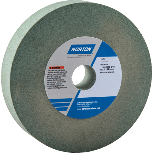 Bench Grinding Wheels - Gemini, 6" x 1", 1" Arbor Action Paper