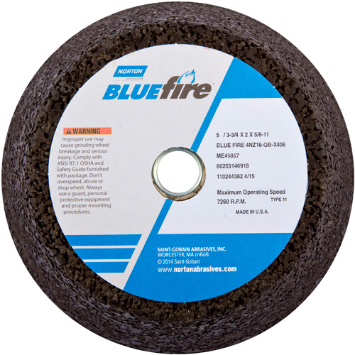 Disque &agrave; &eacute;barbage portatif non renforc&eacute; BlueFire Action Paper