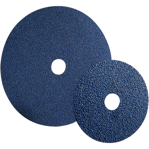 BlueFire&reg; F826P Fibre Discs, Zirconia Alumina, 60, 7" Dia x 7/8" Arbor Action Paper