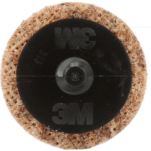 Scotch-Brite Roloc Surface Conditioning Disc, 1-1/2" Dia., Coarse Grit, Aluminum Oxide Action Paper