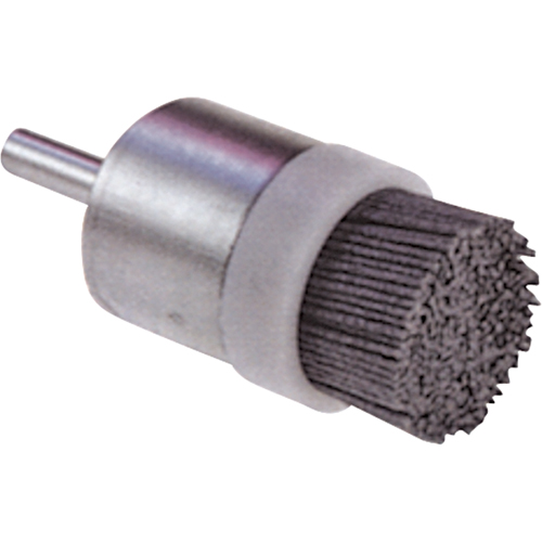 Brosses mont&eacute;es ATB a/bride, abrasif nylon Action Paper