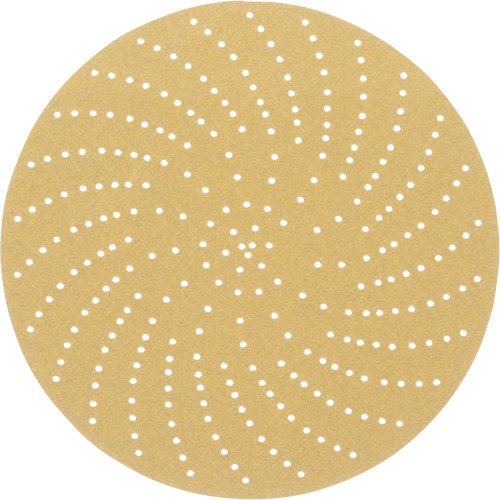 Disque de ponçage net Hookit, dia 6", Grain P120, Oxyde d'aluminium, Poids C Action Paper