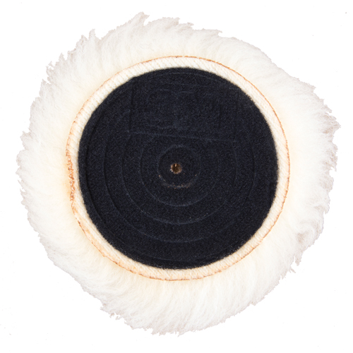 Finesse-It Buffing Pad, 5-1/4" Dia., Wool Action Paper