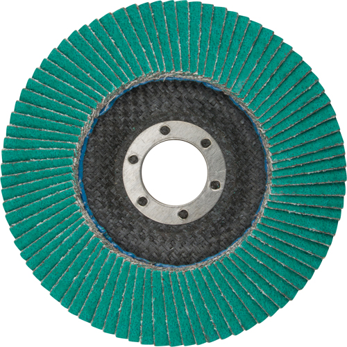 Disques &agrave; lamelles 577F, 4-1/2" x 7/8", Type 29, Grain 60, Zirconium Action Paper