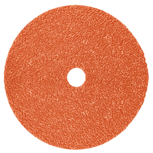 Disques en fibre mod&egrave;le 987C  Cubitron II , Grain de c&eacute;ramique, 36+, 7" Dia x 7/8" Arbre Action Paper