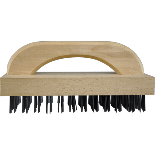 Brosses bloc de boucher &agrave; fils plats, Fil en acier plat, 8 x 12 rangs de fils, Longueur 9" Action Paper