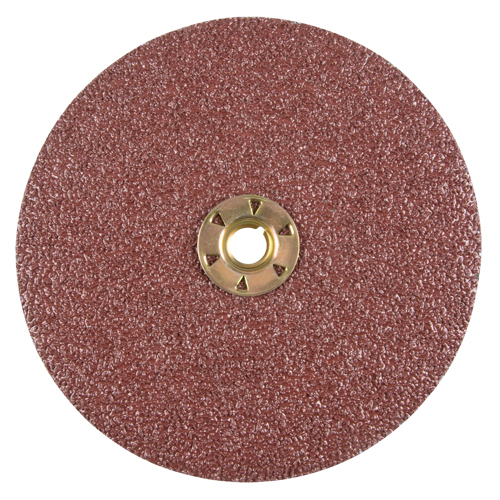 Disque en toile Cubitron II, Grain de c&eacute;ramique, 36+, 7" Dia x 7/8" Arbre Action Paper