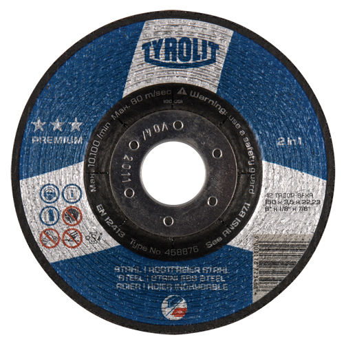 2-IN-1 Combination Wheel - 6", Type 27 Action Paper