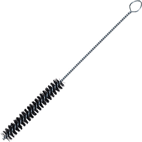 Tube/Crankshaft Brush, 1/4" Dia. x 4-1/2" L, 6-1/4" Overall Length Action Paper