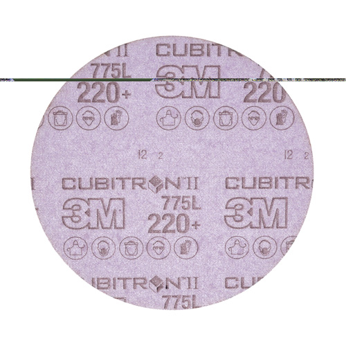 Film pour disque Hookit de 3M, dia 6", Grain 220+, C&eacute;ramique, Poids C Action Paper