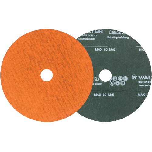Coolcut XX Sanding Disc, 4-1/2" Dia., 36 Grit, Ceramic Action Paper