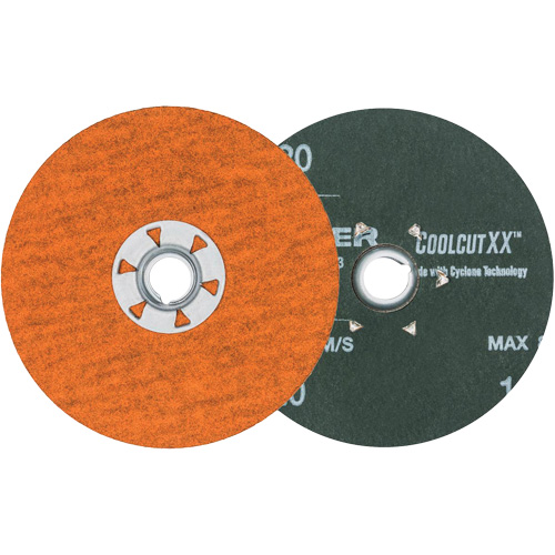 Disque de sablage Coolcut XX, 4-1/2" dia., Grain 120, C&eacute;ramique Action Paper