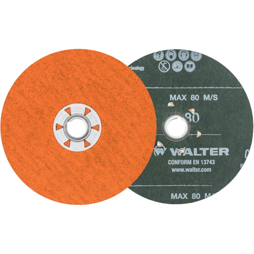Disque de sablage Coolcut XX, 5" dia., Grain 80, C&eacute;ramique Action Paper