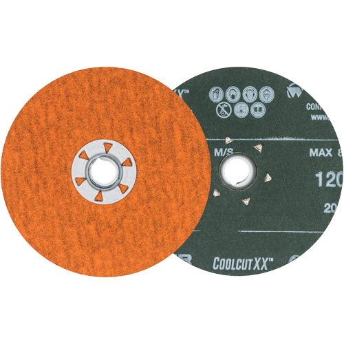 Disque de sablage Coolcut XX, 5" dia., Grain 120, C&eacute;ramique Action Paper