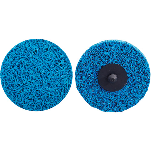 Vortex Rapid Blend Non-Woven Quick-Change Abrasive Disc, 3" Dia., Medium Grit, Aluminum Oxide Action Paper