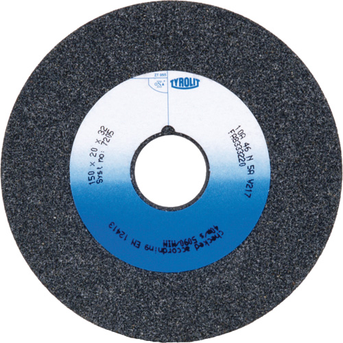 Bench Grinding Wheel, 7" x 1", 1" Arbor, 1, Ceramic Action Paper