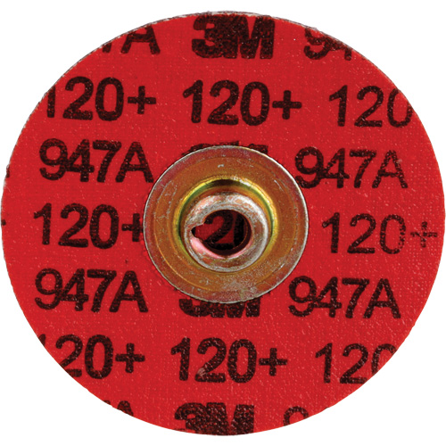 Cubitron II Roloc Durable Edge Disc, 2" Dia., 120+ Grit, Ceramic Action Paper