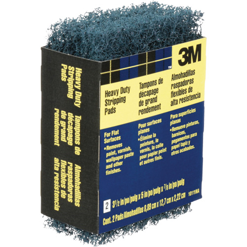 Tampons de d&eacute;capage pour gros travaux, Oxyde d'aluminium, 3-1/2" x 5", Grain Cors&eacute; Action Paper