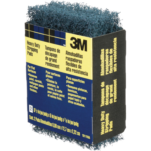 Tampons de d&eacute;capage pour gros travaux, Oxyde d'aluminium, 3-1/2" x 5", Grain Cors&eacute; Action Paper