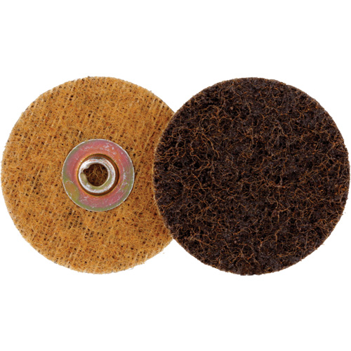 Standard Abrasives Quick Change TS Surface Conditioning RC Disc, 2" Dia., Coarse Grit, Aluminum Oxide Action Paper