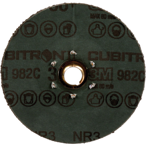 Cubitron II 982C Fibre Disc, Ceramic, 36+, 4-1/2" Dia Action Paper