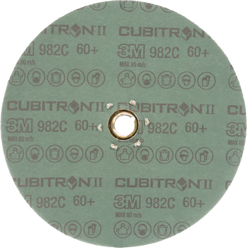 Disque en fibre 982C Cubitron II, C&eacute;ramique, 60+, 7" Dia Action Paper