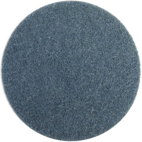 Non-Woven Hook & Loop Disc, 4-1/2" Dia., Very Fine Grit, Aluminum Oxide, X-Weight Action Paper