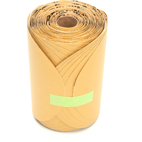 Stikit Gold Paper 216U Disc Roll, Aluminum Oxide, 6" W x 87' L, P220 Grit Action Paper