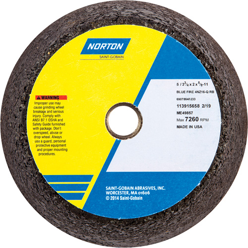 BlueFire&reg; Non-Reinforced Portable Snagging Wheel Action Paper
