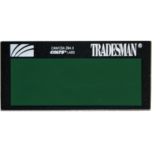 Lentille de soudage autoassombrissante simple pour ouvrier ArcOne, 2" la x 4-1/4" h Champ de vision, Pour utilisation avec ArcOne&reg; Action Paper