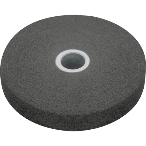 Scotch-Brite EXL Unitized Wheel, 4" x 1/4", 1/4" Arbor, Fine Grit, Silicon Carbide Action Paper