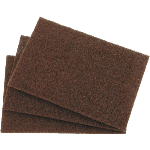 Very Fine Abrasive Hand Pads, 6" x 9", 320A Grit Action Paper