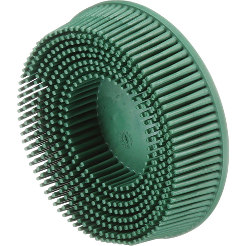 Scotch-Brite Roloc Bristle Disc, Ceramic, 3" Dia. Action Paper