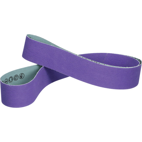 Cubitron 3 Cloth Belt 1184F, 2" x 132" L, Ceramic, 60+ Grit Action Paper