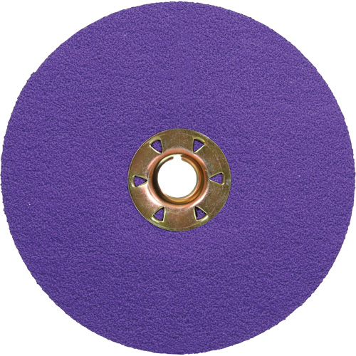 Cubitron 3 Quick-Change Fibre Disc, Ceramic, 80+, 5" Dia Action Paper