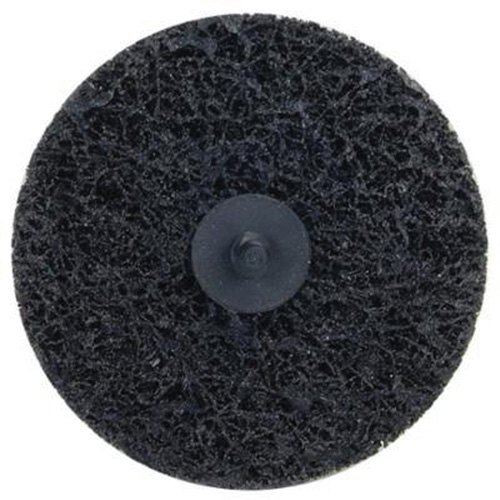 Disques non tiss&eacute;s &agrave; remplacement rapide pour d&eacute;capage Bear-Tex, 4" dia., Grain Extra grossier, Carbure de silicium Action Paper