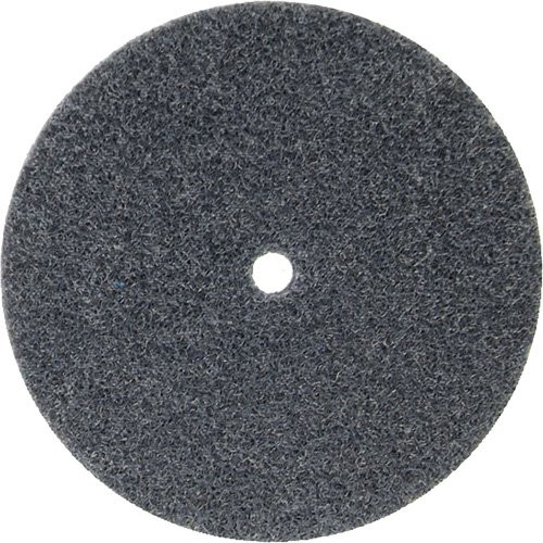 Bear-Tex&reg; Non-Woven Unified Wheel, 3" x 1/4", 1/4" Arbor, Fine Grit, Silicon Carbide Action Paper