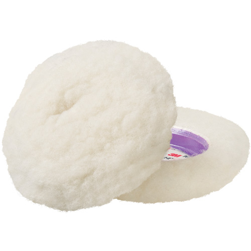 Perfect-It Low Lint Compounding Pad, 4" Dia., Wool Action Paper