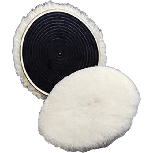 Tampon de polissage naturel Finesse-it 82531, 7" dia., Laine Action Paper