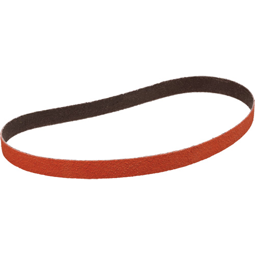 777F Cloth Abrasive Belt, 3/4" W x 18" L, Aluminum Oxide/Ceramic/Ceramic Alumina/Silicon Carbide/Zirconia Alumina/Zirconium, 60 Grit Action Paper