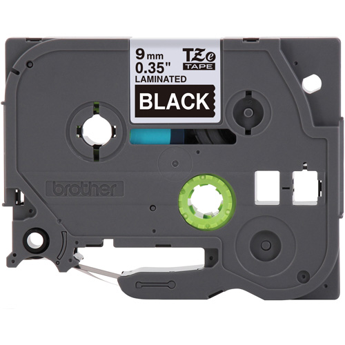 Syst&egrave;mes d'&eacute;tiquetage P-Touch, 9 mm x 314,96" ou 8 m, Blanc sur noir Action Paper