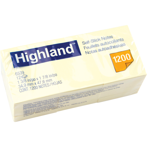 Highland Note Message Pads Action Paper